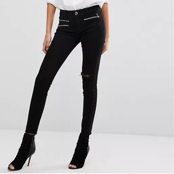 DL1961 Jessica Alba No.3 Instasculpt Skinny Jean with Extended Zip Detail - Picture 1 of 13